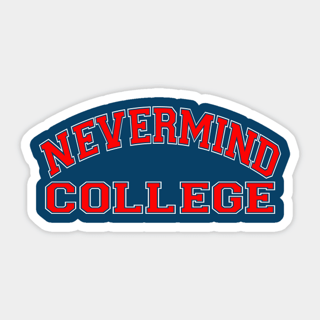 college Sticker by martian